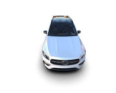 lüks modern araba arka planda