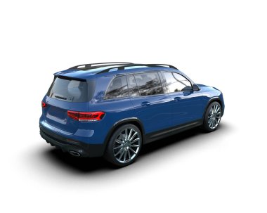 Daha az genel bir konsept arabanın 3 boyutlu çizimi