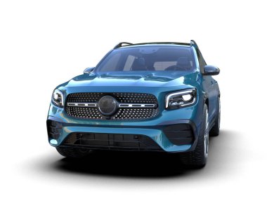 Lüks mavi araba. 33 oluşturma