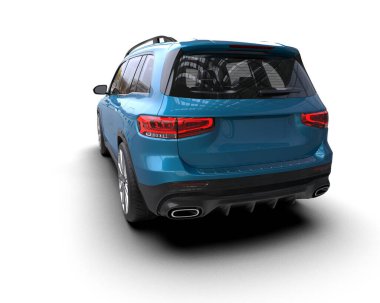 3 boyutlu bir araba.