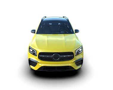 Lüks modern araba. 3 Boyutlu Hazırlama