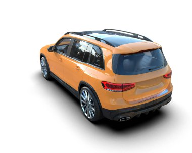 Bir markanın 3 boyutlu görüntülemesi - daha az genel SUV