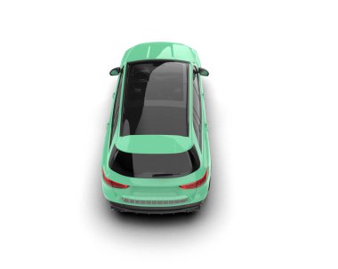 araba izole vektör beyaz arkaplan.