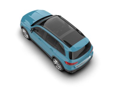 beyaz arkaplandaki araba