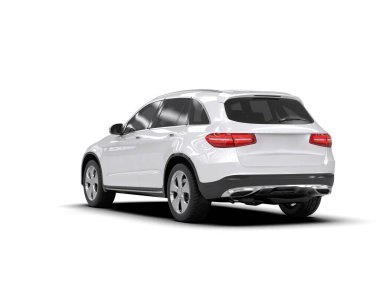 modern lüks beyaz araba