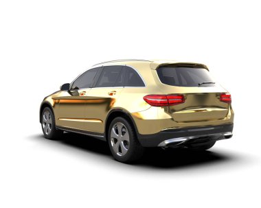 modern otomobil kırpma yolu ile izole edildi