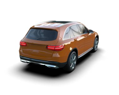 Bir markanın 3 boyutlu görüntülemesi - daha az genel SUV