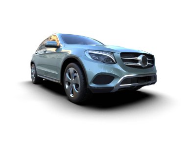 3 boyutlu modern premium araba.