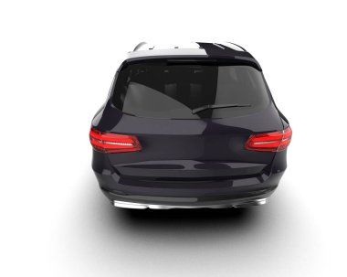 modern şehir otomobili görünümü