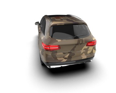 modern araba - ön görünüm