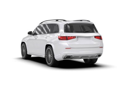 Lüks SUV modern aile - 3D görüntüleme