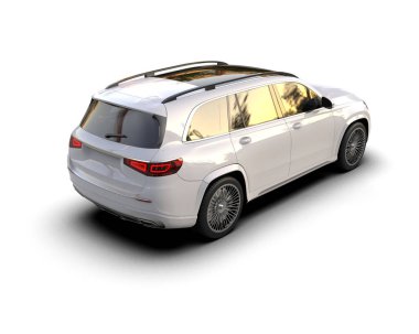 Bir markanın 3 boyutlu görüntülemesi - daha az genel SUV