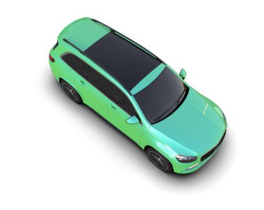 Bir arabanın 3 boyutlu görüntüsü