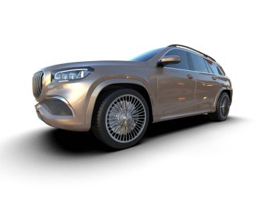 Bir markanın 3 boyutlu tasarımı - daha az genel bir araba