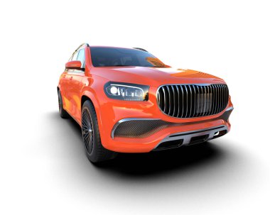 3 boyutlu illüstrasyon - fütürist - daha az genel SUv