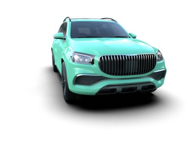 hafif bir arka plan üzerinde modern araç