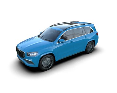 Bir markanın 3 boyutlu görüntülemesi - daha az genel SUV