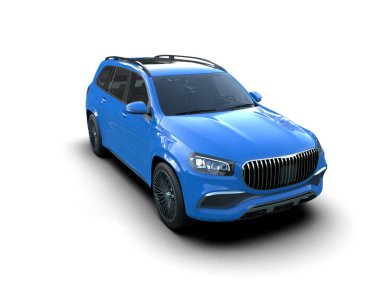 Stüdyo ortamında daha az genel bir konsept arabanın 3 boyutlu çizimi