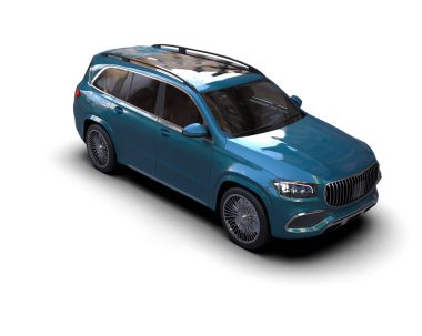 modern lüks araba ailesi siyah arka planda 3 boyutlu.