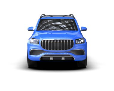 modern siyah araba ön görünümü açık arkaplanda