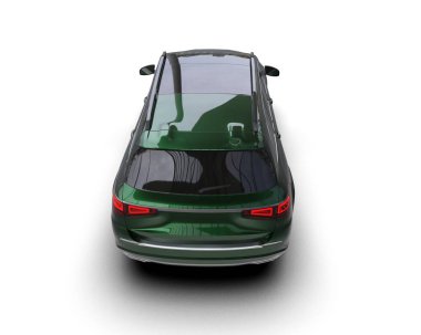 Araba manzaralı. 3 Boyutlu Hazırlama