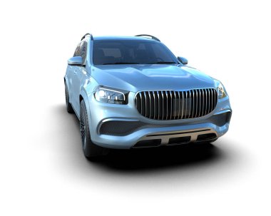 modern araba arka planda, 3 boyutlu görüntüleme