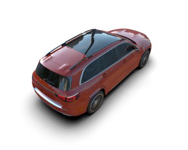 Bir markanın 3 boyutlu görüntülemesi - daha az genel SUV