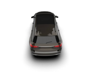 modern elektrikli araba - yan görünüm