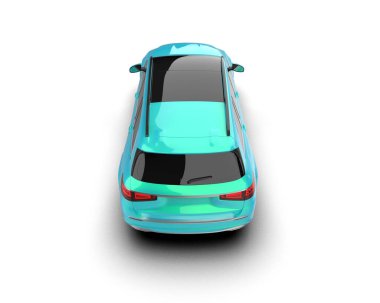 Beyaz arka planda 3 boyutlu araç simgesi izole edildi. 3d illüstrasyon