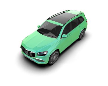 modern araba 3D görüntüleme