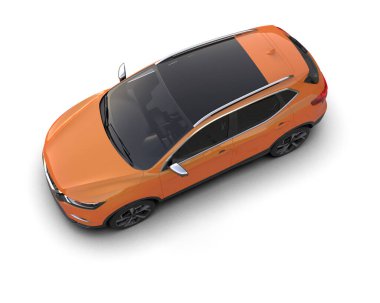 3 boyutlu markalı bir SUV aracı.