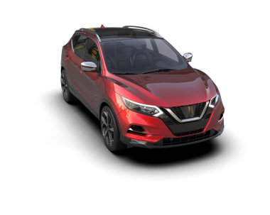 Daha az genel bir konsept arabanın 3 boyutlu çizimi