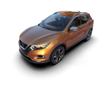 Modern spor siyah SUV