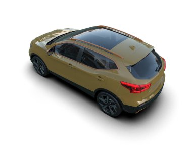 Modern cip beyazdan izole edilmiş. 3D görüntüleme - illüstrasyon