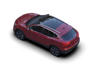 Bir markanın 3 boyutlu görüntülemesi - daha az genel SUV