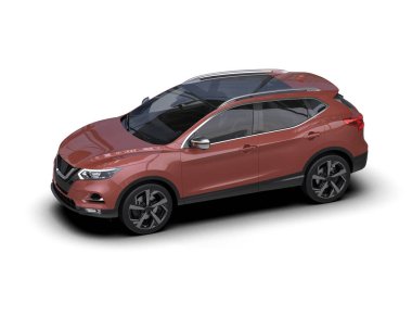 Bir markanın 3 boyutlu görüntülemesi - daha az genel SUV