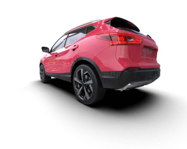 Modern kompakt cip. 3d illüstrasyon.