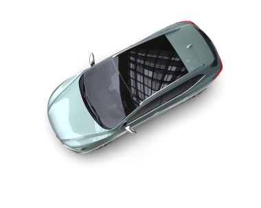 Beyaz arkaplanda 3D görüntüleme aracı