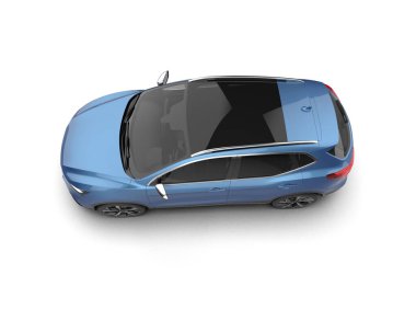 mavi spor araba - arka plan