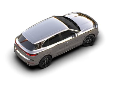 siyah modern araba - arka plan