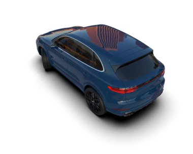 3 boyutlu bir araba.