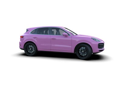 Bir markanın 3 boyutlu görüntülemesi - daha az genel SUV