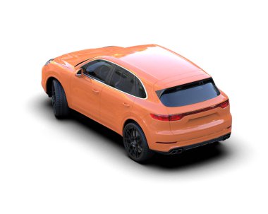 Bir markanın 3 boyutlu tasarımı - daha az jenerik SUV arabası