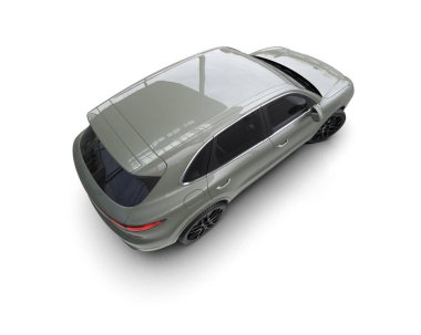 Daha az genel bir konsept arabanın 3 boyutlu çizimi