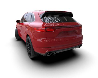 Daha az jenerik bir SUV 'un 3 boyutlu sunumu