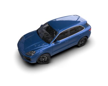 Bir markanın 3 boyutlu görüntülemesi - daha az genel SUV