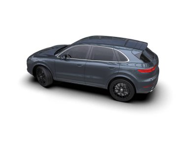 modern lüks araba arka planda