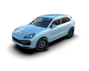 Bir markanın 3 boyutlu görüntülemesi - daha az genel SUV