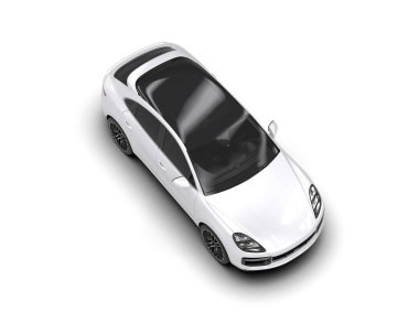 Beyaz arkaplanda 3D görüntüleme aracı