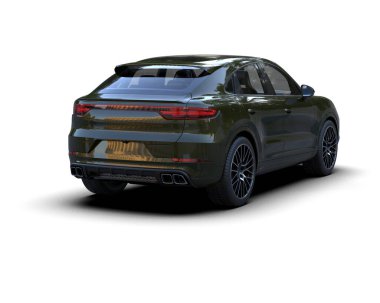 modern lüks spor araba izole